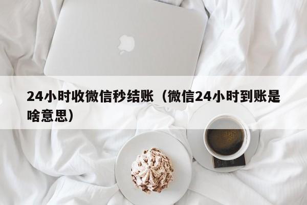 24小时收微信秒结账（微信24小时到账是啥意思）